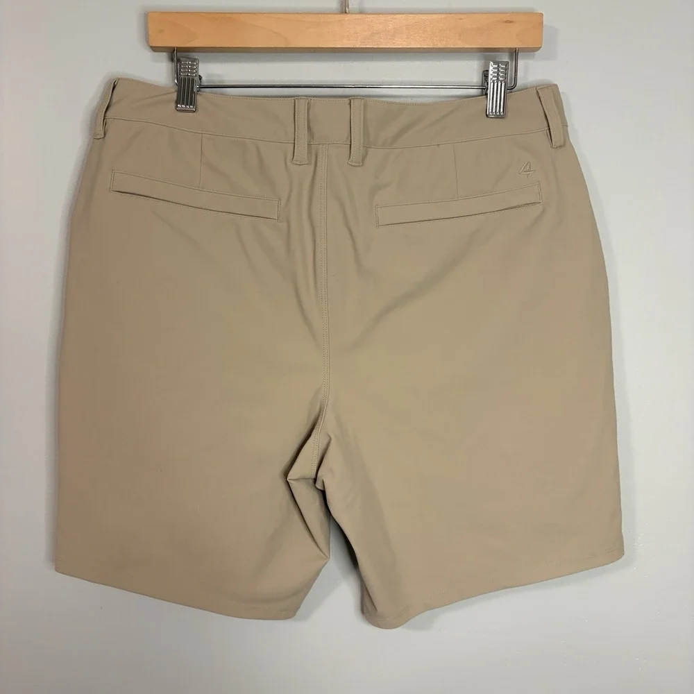 Fourlaps 4laps Short Khaki Sz 32 Chino Preppy